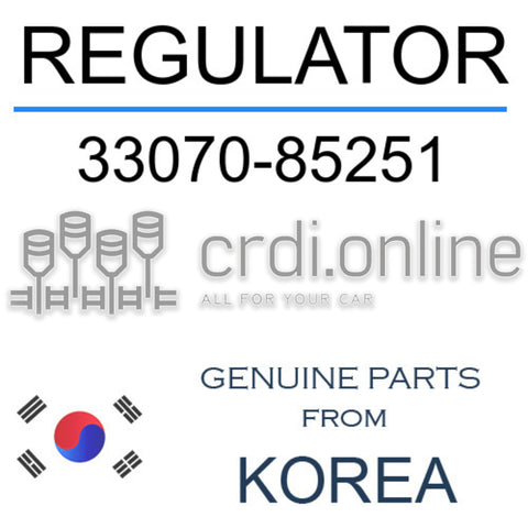 REGULATOR [ORIGINAL] 33070-85251 3307085251 33070 85251