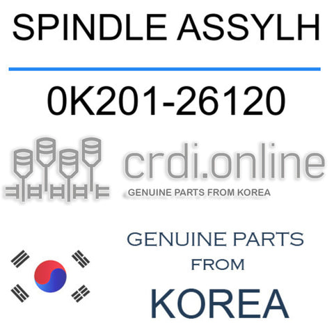 SPINDLE ASSYLH [ORIGINAL] 0K201-26120 0K20126120 0K201 26120