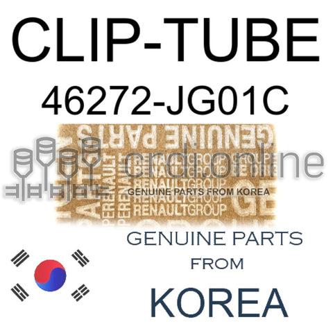CLIP-TUBE [ORIGINAL] 46272-JG01C 46272JG01C 46272 JG01C