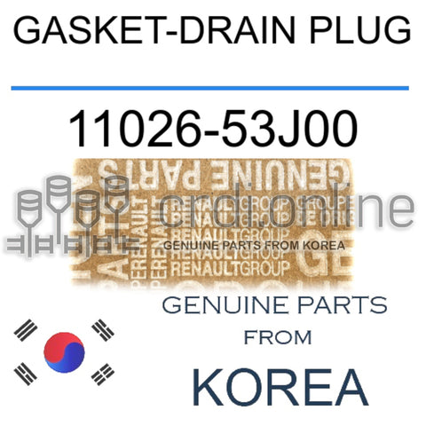 GASKET-DRAIN PLUG [ORIGINAL] 11026-53J00 1102653J00 11026 53J00