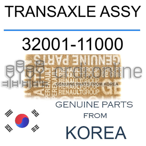 TRANSAXLE ASSY [ORIGINAL] 32001-11000 3200111000 32001 11000