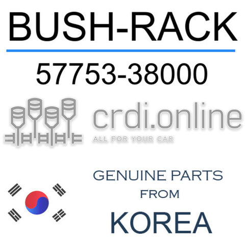 BUSH-RACK [ORIGINAL] 57753-38000 5775338000 57753 38000