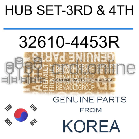 HUB SET-3RD & 4TH [ORIGINAL] 32610-4453R 326104453R 32610 4453R