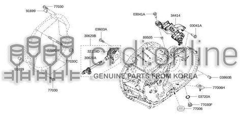 CONN-HYDRAULIC DUCT 82010-35311 8201035311 82010 35311