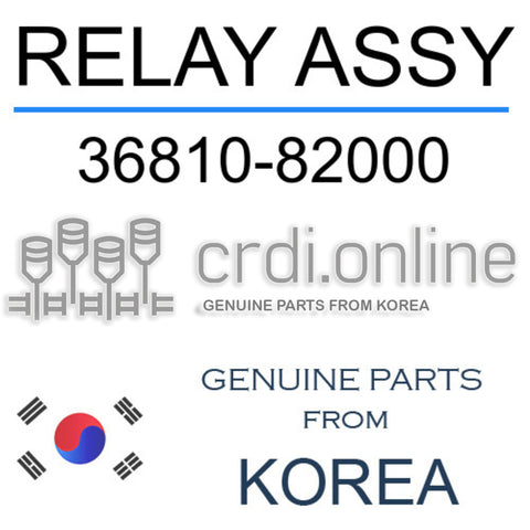RELAY ASSY [ORIGINAL] 36810-82000 3681082000 36810 82000