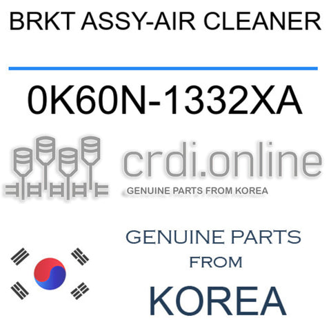 BRKT ASSY-AIR CLEANER [ORIGINAL] 0K60N-1332XA 0K60N1332XA 0K60N 1332XA