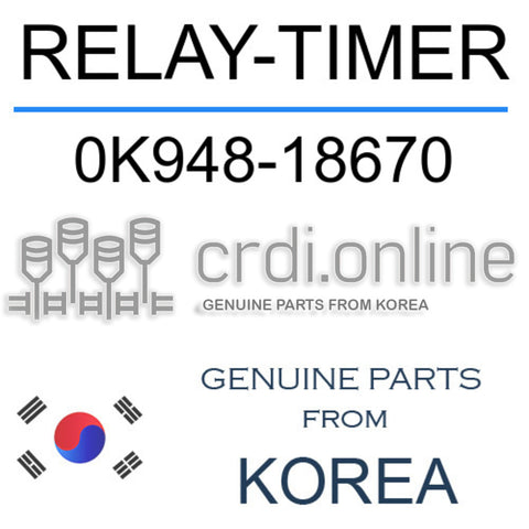 RELAY-TIMER [ORIGINAL] 0K948-18670 0K94818670 0K948 18670