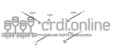 HOLDER-BACK DOOR GLASS [ORIGINAL] 82001-92003 8200192003 82001 92003