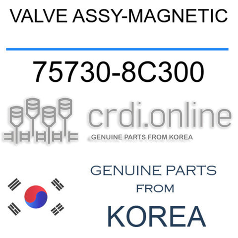 VALVE ASSY-MAGNETIC [ORIGINAL] 75730-8C300 757308C300 75730 8C300