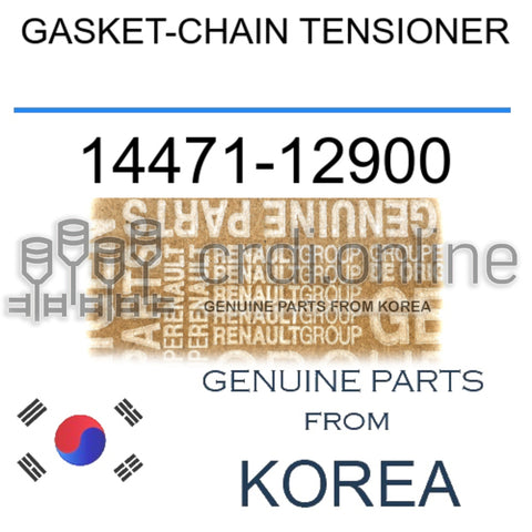 GASKET-CHAIN TENSIONER [ORIGINAL] 14471-12900 1447112900 14471 12900