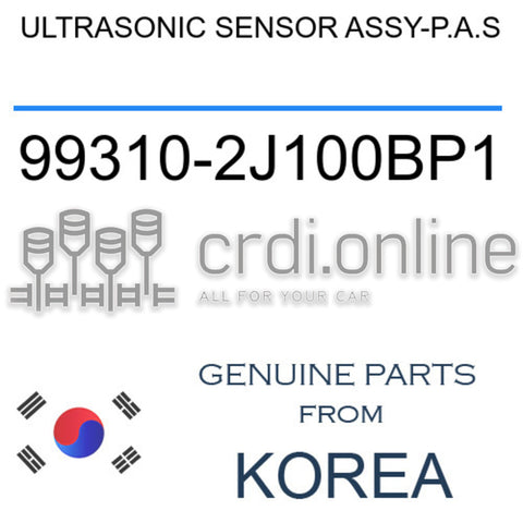 ULTRASONIC SENSOR ASSY-P.A.S 99310-2J100BP1 993102J100BP1 99310 2J100BP1