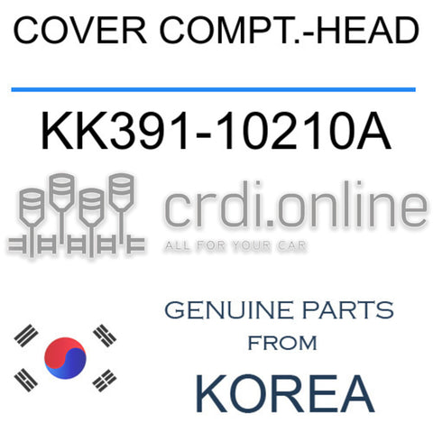 COVER COMPT.-HEAD [ORIGINAL] KK391-10210A KK39110210A KK391 10210A