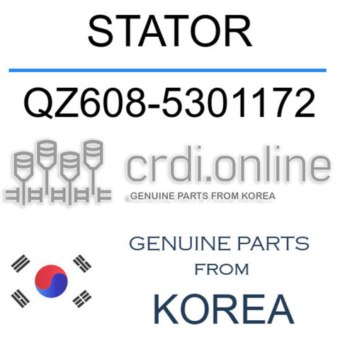 STATOR [ORIGINAL] QZ608-5301172 QZ6085301172 QZ608 5301172