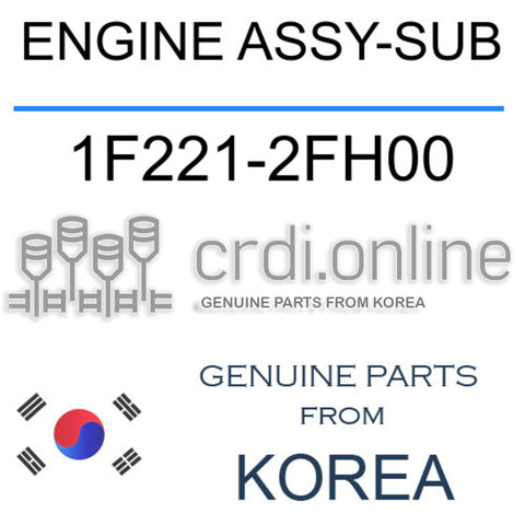 ENGINE ASSY-SUB [ORIGINAL] 1F221-2FH00 1F2212FH00 1F221 2FH00
