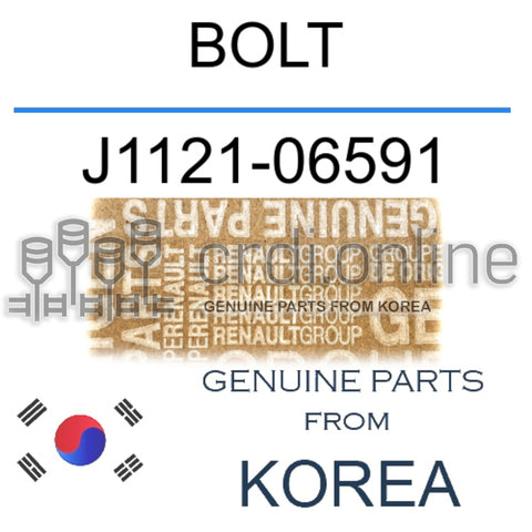 BOLT [ORIGINAL] J1121-06591 J112106591 J1121 06591