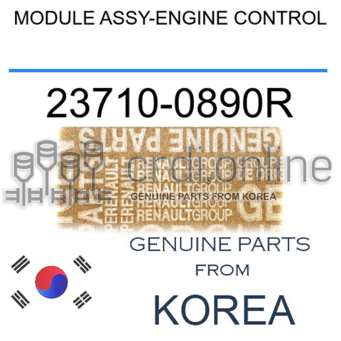 MODULE ASSY-ENGINE CONTROL [ORIGINAL] 23710-0890R 237100890R 23710 0890R