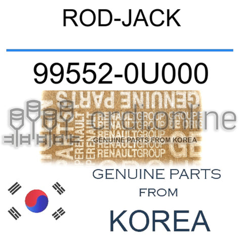 ROD-JACK [ORIGINAL] 99552-0U000 995520U000 99552 0U000