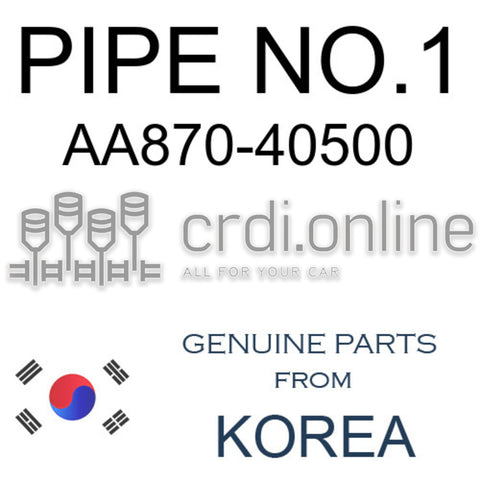 PIPE NO.1 [ORIGINAL] AA870-40500 AA87040500 AA870 40500
