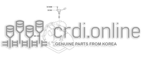 PINION ASSY-SPEEDOMETER 55180-51000 5518051000 55180 51000