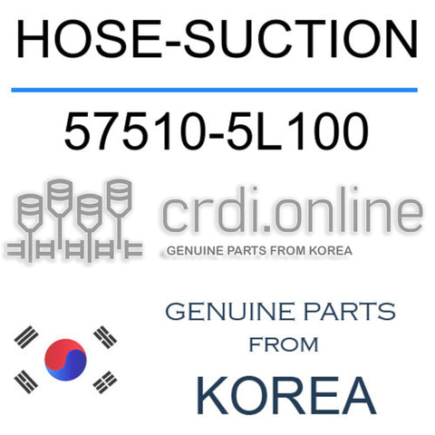 HOSE-SUCTION 57510-5L100 575105L100 57510 5L100