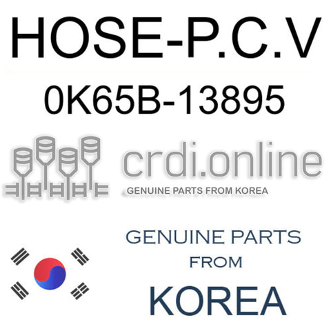 HOSE-P.C.V [ORIGINAL] 0K65B-13895 0K65B13895 0K65B 13895