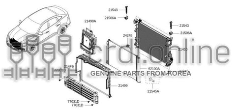 CONDENSER 92100-5412R 921005412R 92100 5412R
