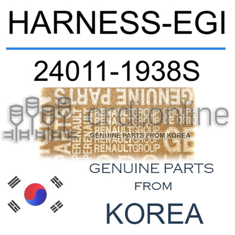HARNESS-EGI [ORIGINAL] 24011-1938S 240111938S 24011 1938S