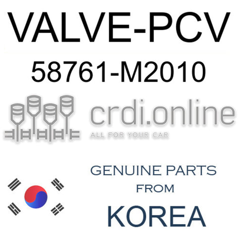 VALVE-PCV [ORIGINAL] 58761-M2010 58761M2010 58761 M2010