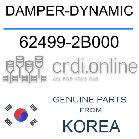 DAMPER-DYNAMIC [ORIGINAL] 62499-2B000 624992B000 62499 2B000
