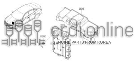 DEFLECTOR-INJ CONT ASSY 237A6-2872R 237A62872R 237A6 2872R