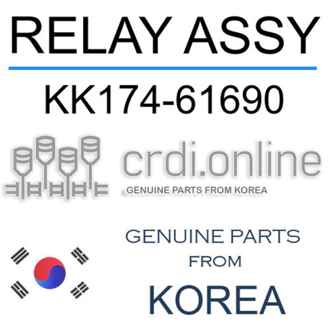RELAY ASSY [ORIGINAL] KK174-61690 KK17461690 KK174 61690