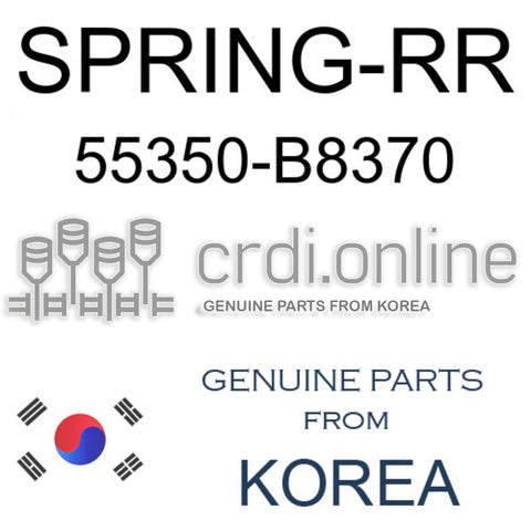 SPRING-RR [ORIGINAL] 55350-B8370 55350B8370 55350 B8370