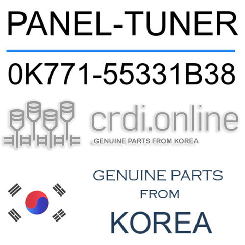 PANEL-TUNER 0K771-55331B38 0K77155331B38 0K771 55331B38