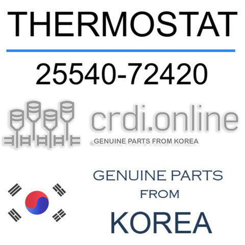 THERMOSTAT [ORIGINAL] 25540-72420 2554072420 25540 72420