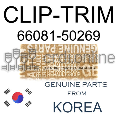 CLIP-TRIM [ORIGINAL] 66081-50269 6608150269 66081 50269