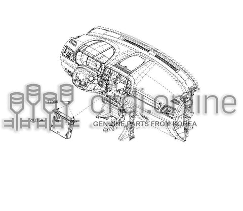 RADIO-CAR 28115-9447R 281159447R 28115 9447R