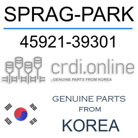 SPRAG-PARK 45921-39301 4592139301 45921 39301