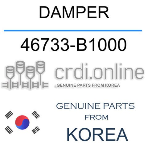 DAMPER [ORIGINAL] 46733-B1000 46733B1000 46733 B1000