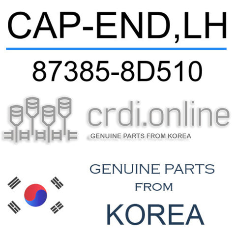 CAP-END,LH 87385-8D510 873858D510 87385 8D510