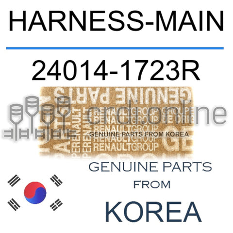 HARNESS-MAIN [ORIGINAL] 24014-1723R 240141723R 24014 1723R