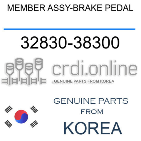MEMBER ASSY-BRAKE PEDAL [ORIGINAL] 32830-38300 3283038300 32830 38300