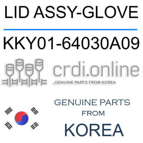 LID ASSY-GLOVE KKY01-64030A09 KKY0164030A09 KKY01 64030A09