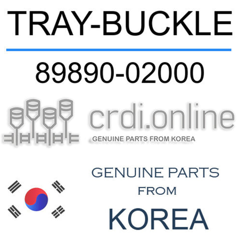 TRAY-BUCKLE [ORIGINAL] 89890-02000 8989002000 89890 02000