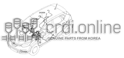 HARNESS-MAIN 24018-5319S 240185319S 24018 5319S