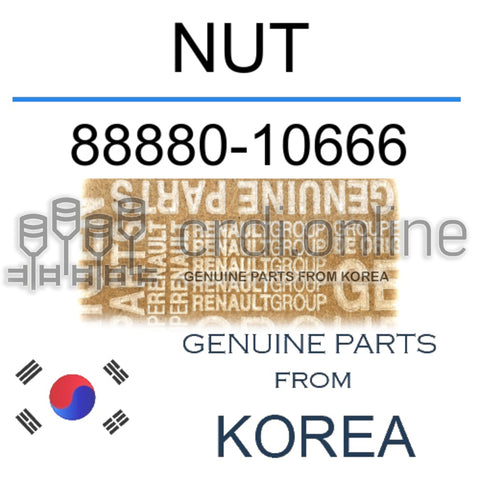 NUT [ORIGINAL] 88880-10666 8888010666 88880 10666