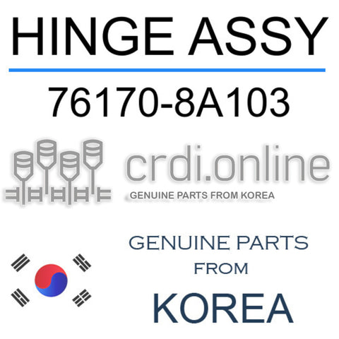 HINGE ASSY 76170-8A103 761708A103 76170 8A103