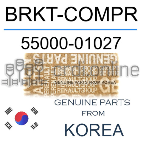 BRKT-COMPR [ORIGINAL] 55000-01027 5500001027 55000 01027