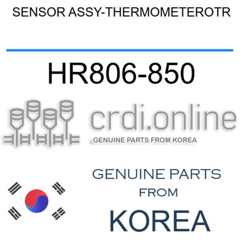 SENSOR ASSY-THERMOMETEROTR [ORIGINAL] HR806-850 HR806850 HR806 850