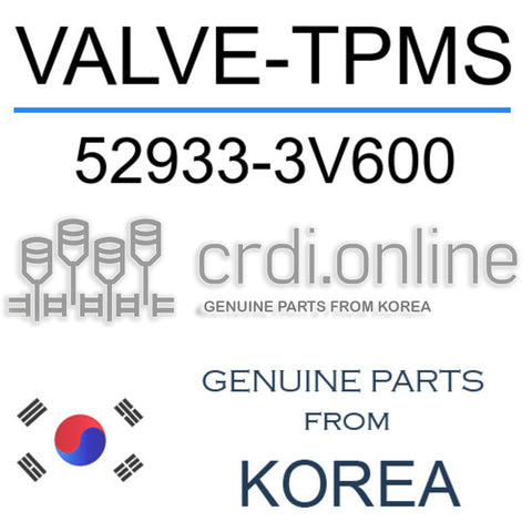 VALVE-TPMS [ORIGINAL] 52933-3V600 529333V600 52933 3V600