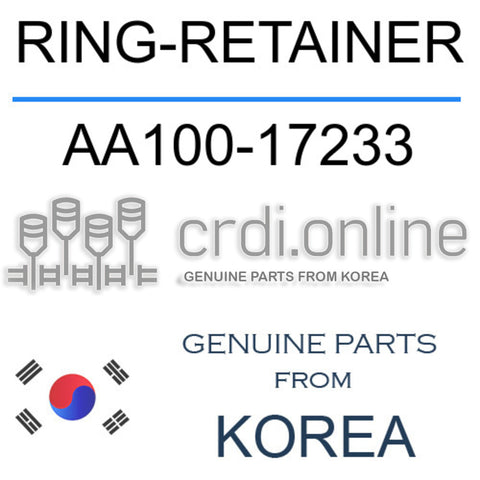 RING-RETAINER [ORIGINAL] AA100-17233 AA10017233 AA100 17233